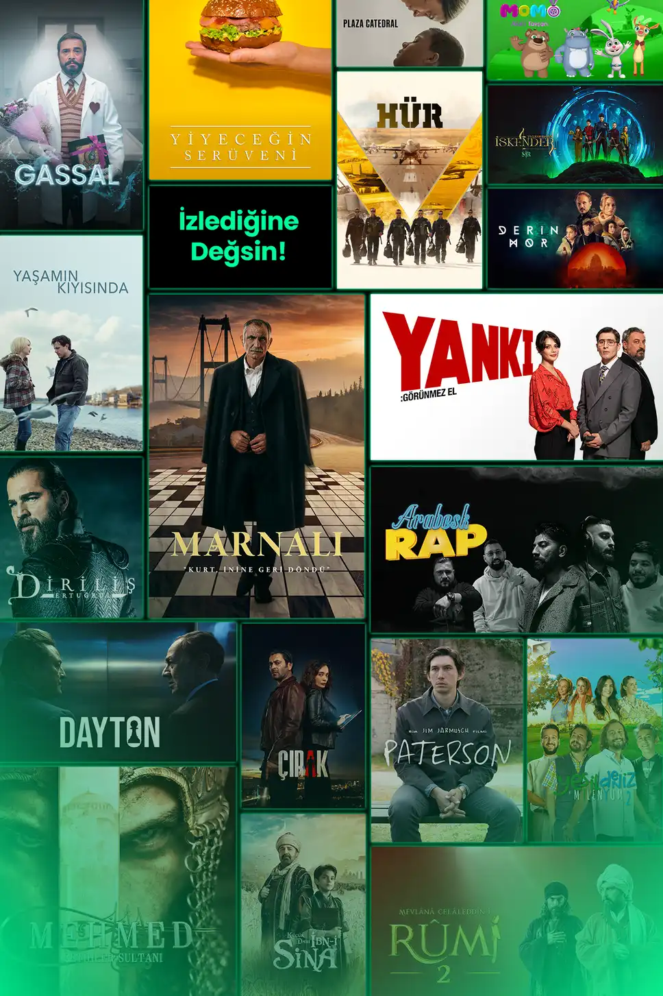 Dizipal film ve dizi izleme platformu görseli